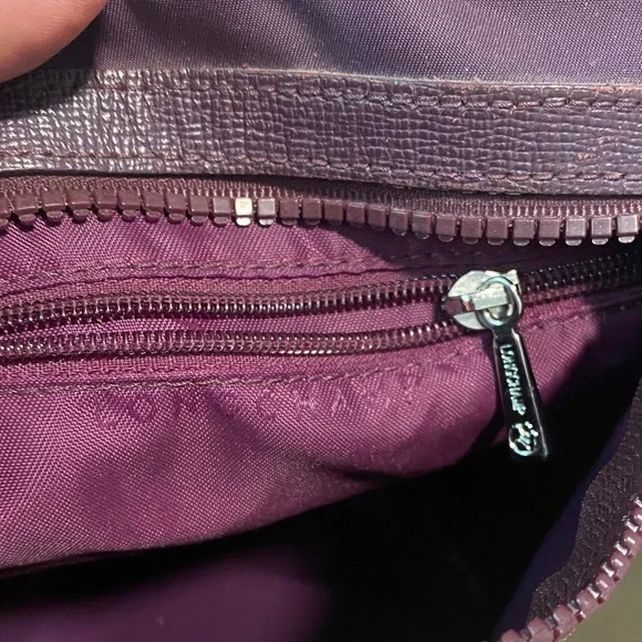 Longchamp Dark Purple Crossbody Bag - Picture 5 of 7